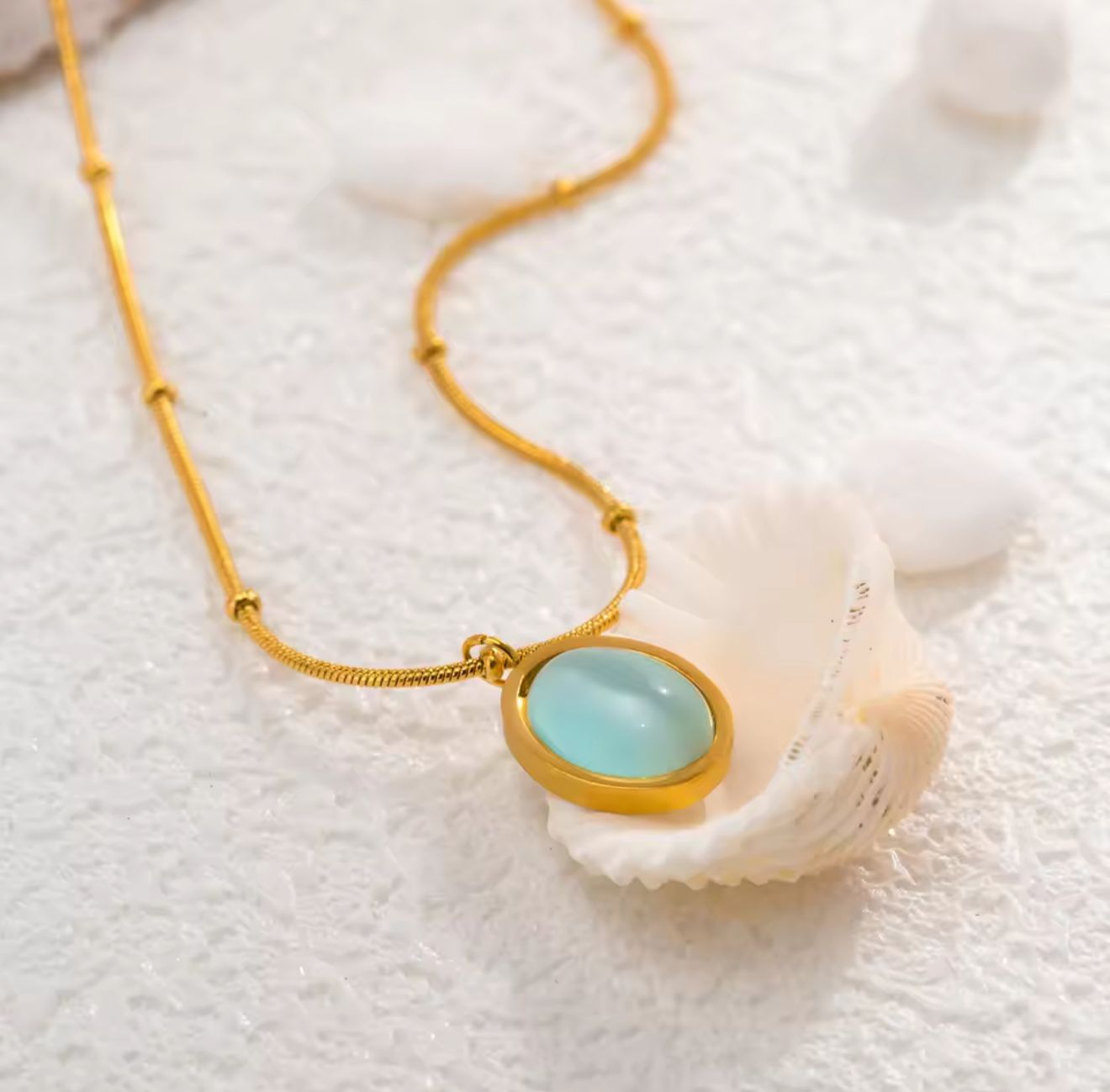 Aqua Mist Pendant.