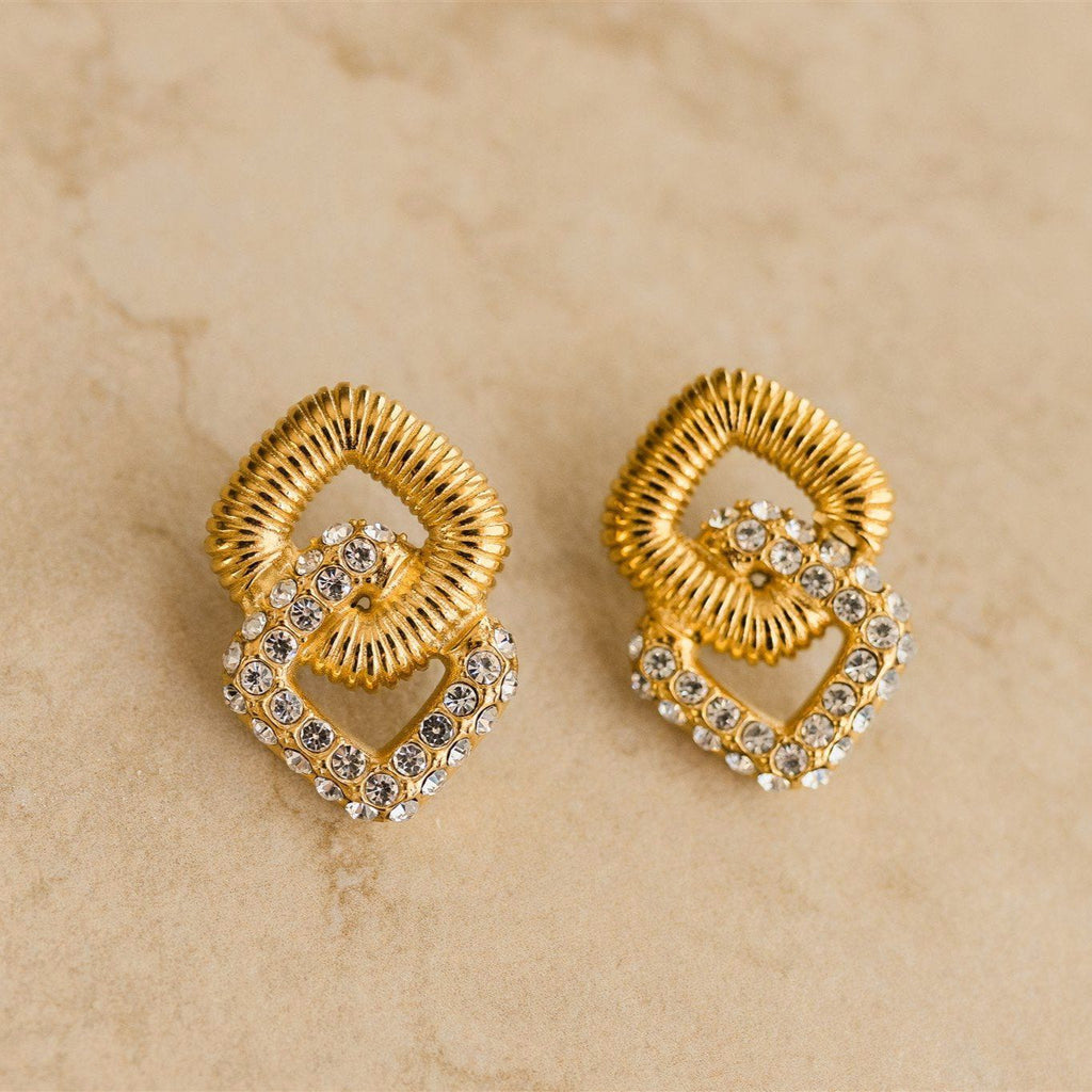 Zircon Glow Studs.